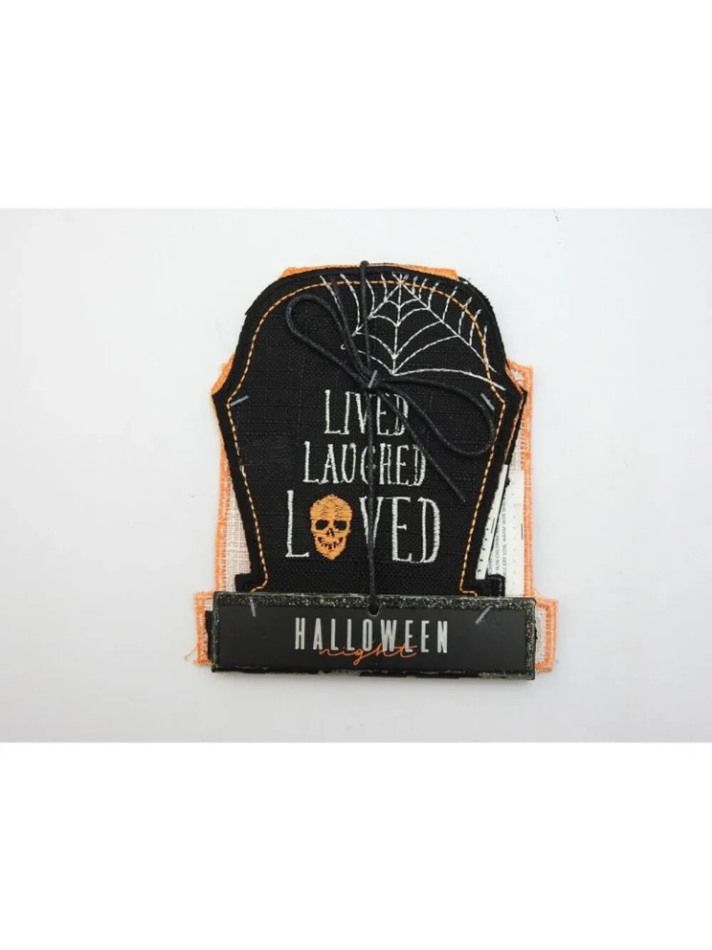 Christian Siriano Halloween Beaded Table Runner Cocktail Napkins 2 Pc Set New